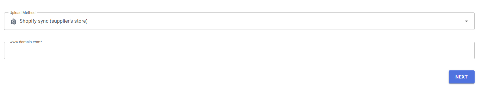 Shopify product import via Shopify sync (supplier's store)
