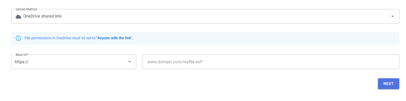 Shopify product import via Onedrive shared files