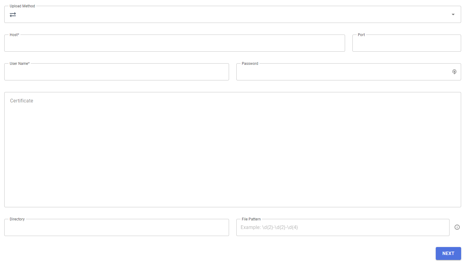 Shopify product import via SFTP